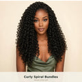 Curly Spiral Wefts
